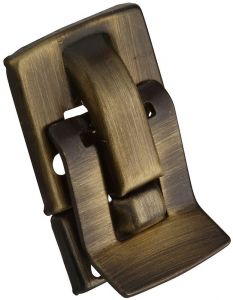 National Hardware V1846 Series N211-961 Snap Catch, Steel, Antique Brass