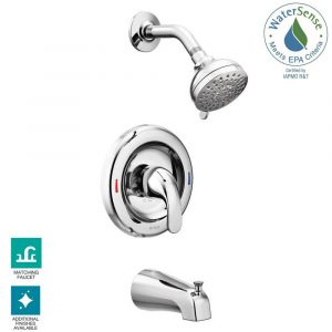 TUB-SHOWER FAUCET SNGL CHROME