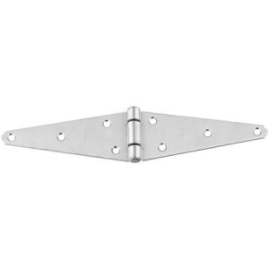 National Hardware N342-485 Strap Hinge, Stainless Steel