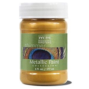 6oz Iridescent Gold Metallic Paint