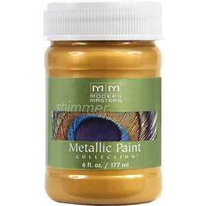 6oz Pale Gold Metallic Paint