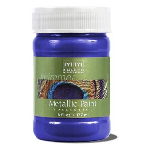 6oz Venetian Blue Metallic Paint