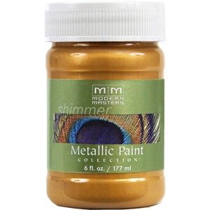 6oz Olympic Gold Metallic Paint