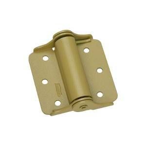 National Hardware N114-785 Spring Hinge, 25 lb Weight Capacity, Steel, Baked Enamel