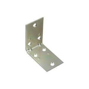 National Hardware V121 Series N285-569 Corner Brace, 0.07 in, Steel, Zinc