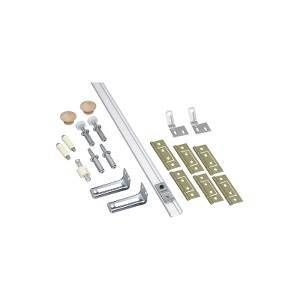 National Hardware N343-723 Folding Door Hardware Set, Steel, For Bi-Fold Doors