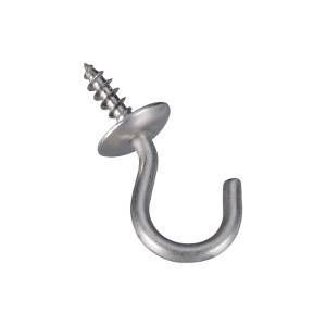 National Hardware N348-433 Cup Hook, Stainless Steel