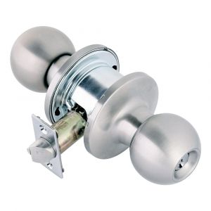 Exterior Knobset Avila Satin Nickel