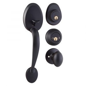 Handleset Double Cylinder Oviedo Iron Black