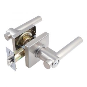 Exterior Leverset Girona Satin Nickel