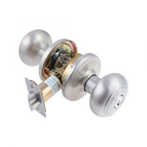 Exterior Knobset Navarra Satin Stainless Steel
