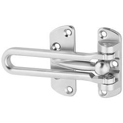 National Hardware V804 Series N273-649 Door Security Guard, 4-1/8 in L, 2-1/2 in W, Satin Chrome
